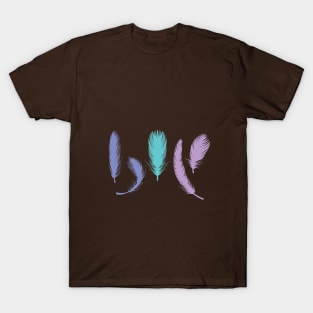 Colorful bird feathers T-Shirt